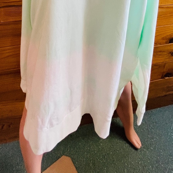 ORIGINAL USE NWT Slouchy Dip Dyed SWEATSHIRT XXL - Picture 5 of 5